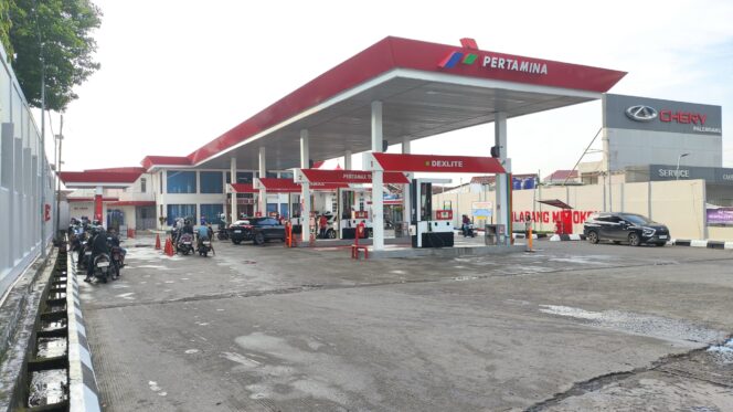 
SPBU 24.301.149 Romi Herton yang berlokasi di Kecamatan Demang Lebar Daun/ist. 