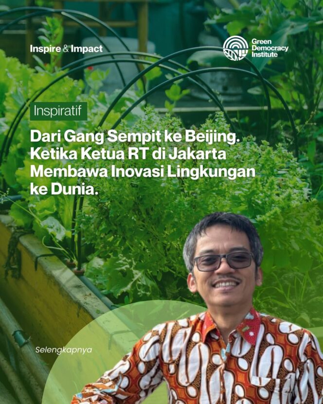 
Diundang ke China, Ketua RT di Jakarta Kenalkan Inovasi Lingkungan kepada Dunia