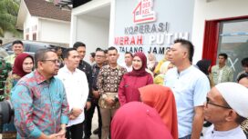 Kunjungan Kepala Staf Kepresidenan (KSP) ke sejumlah titik koperasi di Kota Palembang, Kamis, 9 April 2026/ist.
