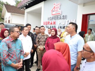 Kunjungan Kepala Staf Kepresidenan (KSP) ke sejumlah titik koperasi di Kota Palembang, Kamis, 9 April 2026/ist.
