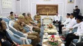 Sekretaris Daerah Kota Palembang, Aprizal Hasyim, menerima audiensi jajaran pengurus S3/ist. 