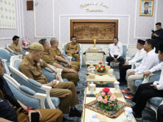 Sekretaris Daerah Kota Palembang, Aprizal Hasyim, menerima audiensi jajaran pengurus S3/ist. 