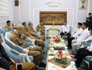 Sekretaris Daerah Kota Palembang, Aprizal Hasyim, menerima audiensi jajaran pengurus S3/ist. 
