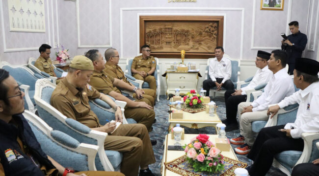 Sekretaris Daerah Kota Palembang, Aprizal Hasyim, menerima audiensi jajaran pengurus S3/ist. 