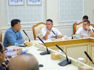 Audiensi yang digelar di Ruang Rapat II Setda Kota Palembang, Rabu, 15 April 2026/ist. 