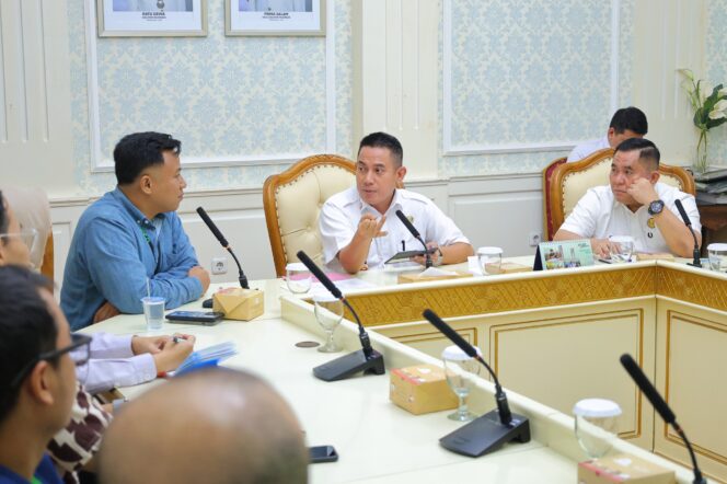 
Audiensi yang digelar di Ruang Rapat II Setda Kota Palembang, Rabu, 15 April 2026/ist. 