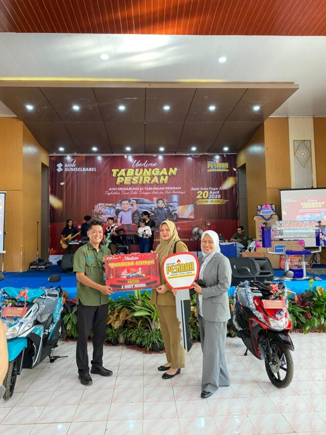 
Undian Pesirah Bank Sumsel Babel Bikin Antusias Warga Pagar Alam