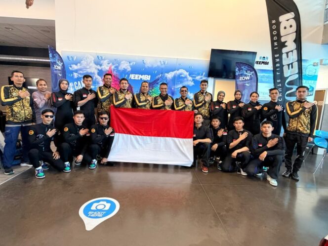 
21 Personel Brimob Perkuat Timnas Indonesia di Ajang Dunia Indoor Skydiving 2026 di Prancis