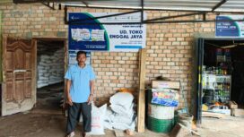 Ketua Klaster Lumbung Pangan Bhakti Tani, Mashudi. Foto : BRI