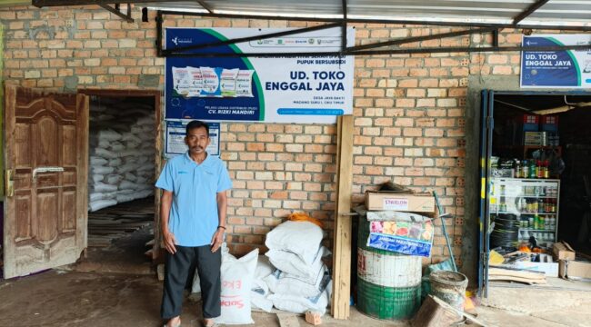 Ketua Klaster Lumbung Pangan Bhakti Tani, Mashudi. Foto : BRI