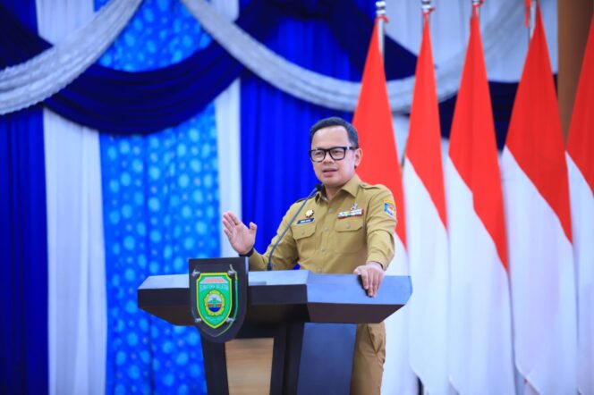 
Wamendagri Bima Arya saat menghadiri sinkronisasi pembangunan antara pusat dan daerah kembali menjadi sorotan dalam Musrenbang Sumsel 2026 yang digelar di Griya Agung Palembang. Foto : Humas Pemprov Sumsel