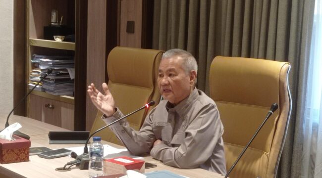 Anggota Komisi I DPRD Provinsi Sumsel, Chairul S Matdiah. Foto : Abdullah Toriq/Urban Id