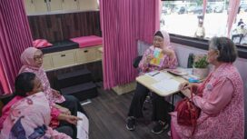 Patra Niaga saat menghadirkan pasar murah dan edukasi kesehatan bagi 1.000 ibu rumah tangga dan masyarakat. Foto : Patra Niaga