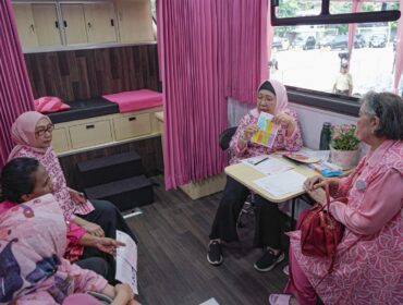 Patra Niaga saat menghadirkan pasar murah dan edukasi kesehatan bagi 1.000 ibu rumah tangga dan masyarakat. Foto : Patra Niaga