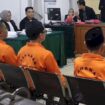 Sidang di Pengadilan Negeri Klas I A Palembang, jaksa penuntut umum (JPU) menuntut terdakwa dengan hukuman lima tahun penjara serta denda sebesar Rp10 miliar. Foto : Istimewa