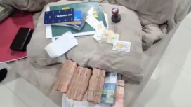 Hasil penggeledahan penyidik pidsus Kejati Sumsel di dua rumah saksi dugaan korupsi lalu lintas pelayaran di Sungai Lalan (Dok: Kejati Sumsel)