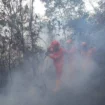 Tim Manggala Agni saat melakukan pemadaman di Ogan Komering Ilir (OKI), Foto : Manggala Agni