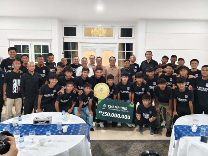 
Juara EPA Championship 2026, Sumsel United U-19 Dapat Bonus Pembinaan dari Cik Ujang