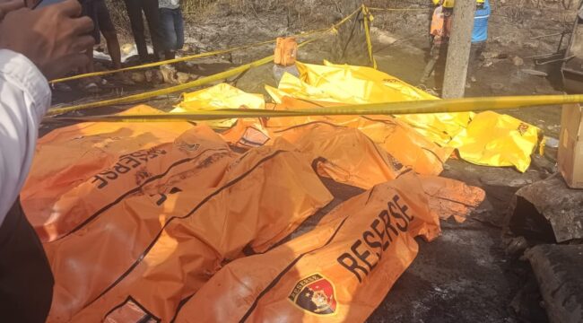 Sebanyak 16 orang tewas akibat kecelakaan di Jalan Lintas Sumatera (Jalinsum), tepatnya di Simpang Danau, Kecamatan Karang Jaya, Kabupaten Musi Rawas Utara, Rabu, 6 Mei 2026/ist.
