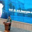 Menag, Nasaruddin Umar saat hadir di UIN Raden Fatah Palembang. Foto : Abdullah Toriq/Urban Id
