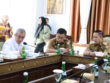 Rapat pembahasan DED Penataan Wajah Kota di Rumah Dinas Wali Kota, Senin, 25 Mei 2026/ist.