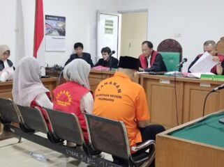Sidang perkara dugaan peredaran narkotika jenis baru melalui rokok elektrik atau dikenal dengan istilah “Vape Zombie” telah dilaksanakan di Pengadilan Negeri Palembang, Rabu 20 Mei 2026/ist
