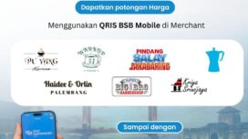 Promo spesial transaksi digital melalui QRIS BSB Mobile di sejumlah merchant favorit masyarakat Palembang/ist.