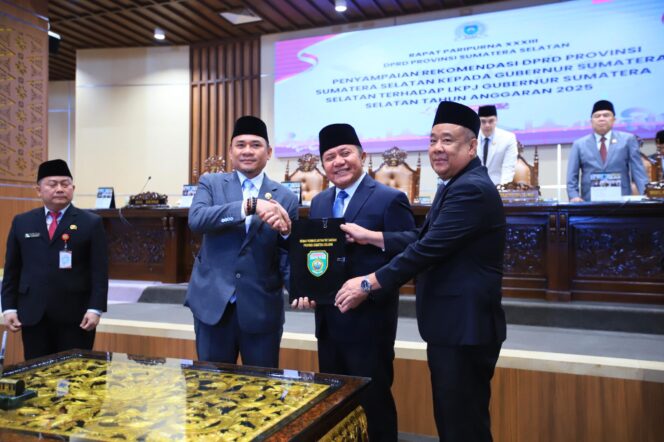 
DPRD Sumsel Setujui LKPJ Gubernur Sumsel Tahun 2025