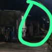 Postingan dari Medsos OyPalembang saat memberikan informasi adanya pocong di Gandus. Foto : OyPalembang