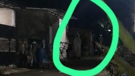 Postingan dari Medsos OyPalembang saat memberikan informasi adanya pocong di Gandus. Foto : OyPalembang