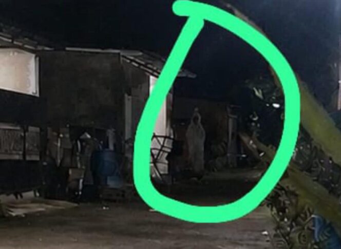 
Postingan dari Medsos OyPalembang saat memberikan informasi adanya pocong di Gandus. Foto : OyPalembang