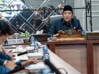 Wabup PALI, Iwan Tuaji sebelum di OTT Kejati Sumsel. Foto : Pemkab PALI
