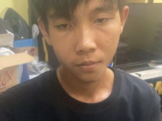 Tampang Pelaku penusukan sopir truk saat antre BBM Solar di Palembang. Foto : Dok Polda Sumsel