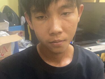 Tampang Pelaku penusukan sopir truk saat antre BBM Solar di Palembang. Foto : Dok Polda Sumsel