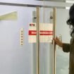 Salah satu ruangan di Pemkab Muara Enim yang disegel KPK. Foto : Dok Urban Id