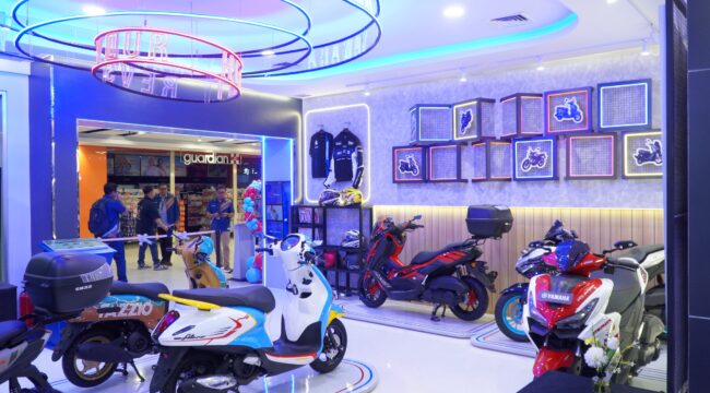 Peluncuran Yamaha Lifestyle Experience Hub di Palembang Indah Mall (PIM), Rabu (10/6/2026). Foto : Thamrin Brothers