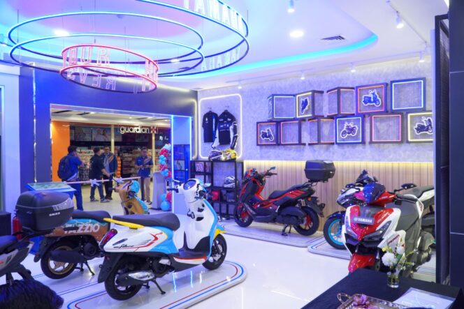 
Peluncuran Yamaha Lifestyle Experience Hub di Palembang Indah Mall (PIM), Rabu (10/6/2026). Foto : Thamrin Brothers