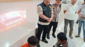 Kapolres Ogan Ilir AKBP Bagus Suryo Wibowo saat mengkonfirmasi terkait pembunuhan yang dilakukan pelaku. Foto : Istimewa