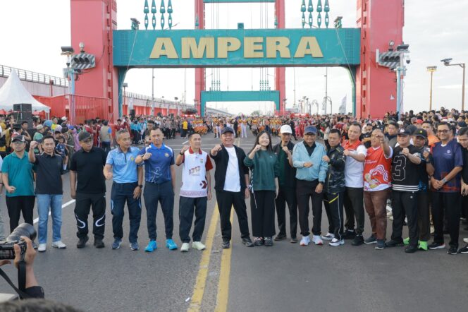 
Car Free Day Palembang Resmi Berlaku Setiap Minggu Pagi