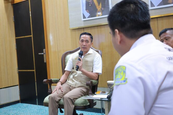 
Terima Audiensi GMSSPK, Wali Kota Palembang Ratu Dewa Dorong Sinergi Program Kerja dengan OPD