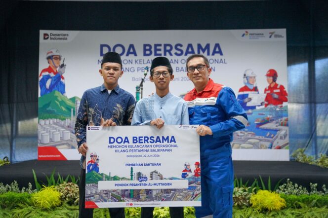 
Pertamina Patra Niaga Gelar Doa Bersama dan Santunan untuk Kelancaran Operasional Kilang Balikpapan
