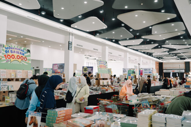 
BBW Books Palembang 2026 gelar lebih dari 1 juta buku di Top Hall M3 Palembang Trade Center Mall.
