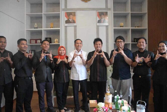 
Audiensi PASKI Palembang dengan Wali Kota Palembang, Ratu Dewa, Selasa, 2 juni 2026/ist.