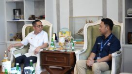 Audiensi dengan PT Pos Indonesia Palembang terkait rencana Peluncuran Perangko Artefak dan Bangunan Bersejarah Kota Palembang, Selasa, 2 Juni 2026/ist.