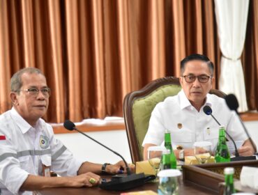 Wali Kota Palembang, Ratu Dewa, saat menerima audiensi PT Sertifikasi Ketenagalistrikan Mahatima (SEKEMA) di Rumah Dinas Wali Kota Palembang, Selasa, 2 Juni 2026/ist.