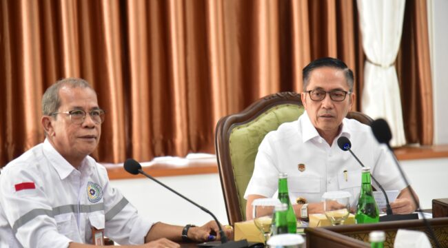 Wali Kota Palembang, Ratu Dewa, saat menerima audiensi PT Sertifikasi Ketenagalistrikan Mahatima (SEKEMA) di Rumah Dinas Wali Kota Palembang, Selasa, 2 Juni 2026/ist. 