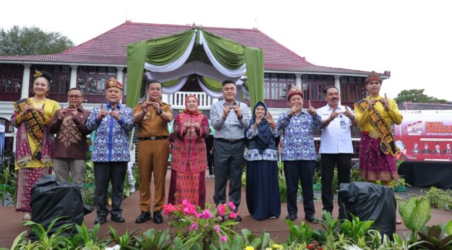 Festival Palembang Berdaya, Palembang Sejahtera dan Berbudaya di halaman Museum Sultan Mahmud Badaruddin II, Senin, 15 Juni 2026/ist. 