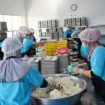 Dapur SPPG Polda Sumsel yang dijaga ketat dan diawasi oleh Dokkes Polda Sumsel/ist.