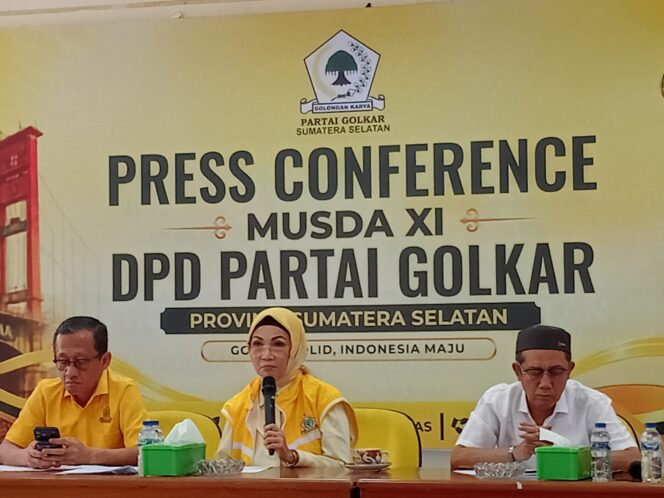 
Golkar Sumsel Buka Pendaftaran Calon Ketua DPD, Musda XI Digelar 1 Agustus