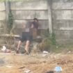 Potongan video mesum di Pasar Jakabaring Palembang. Foto : Istimewa